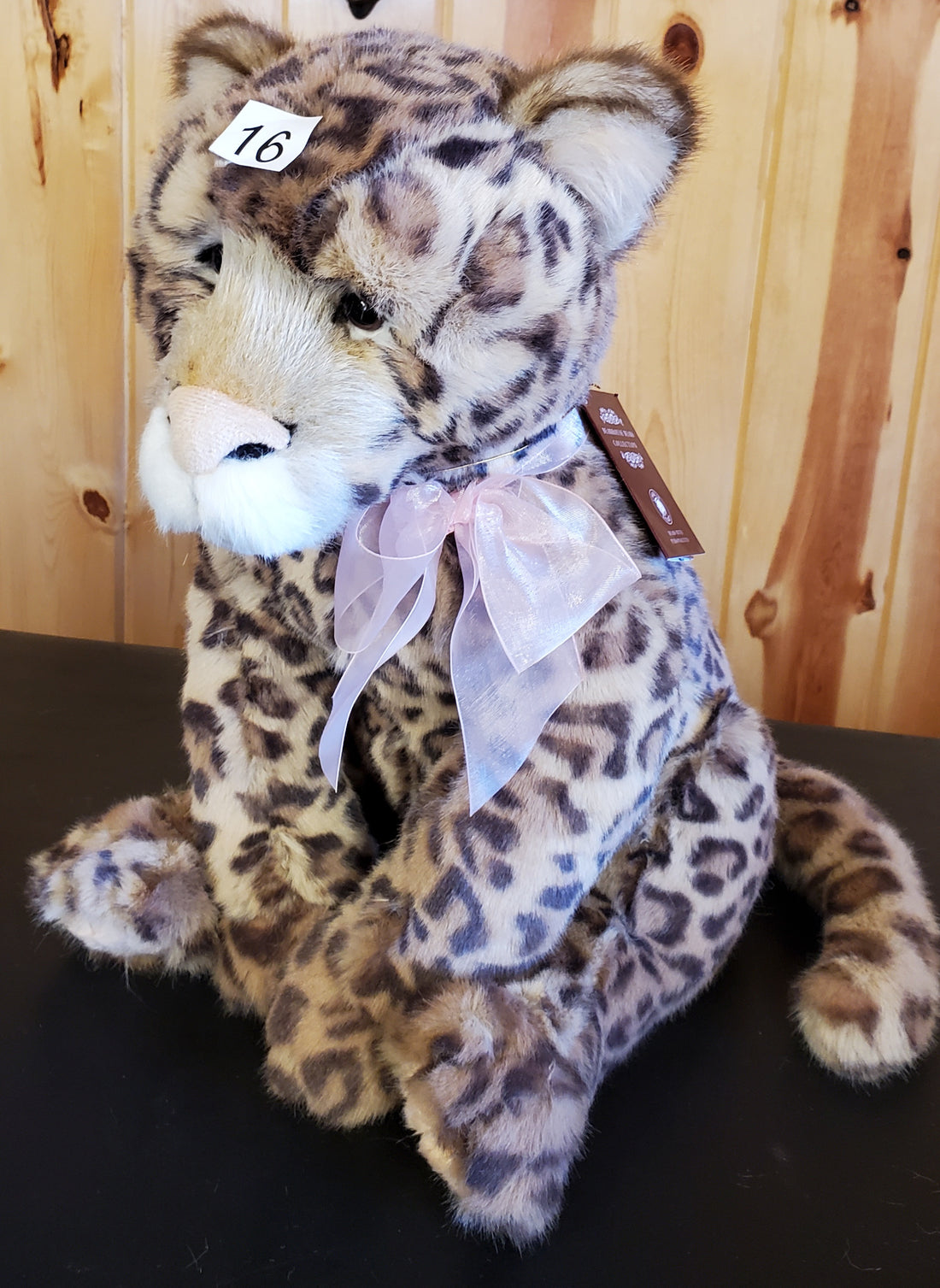Saunter - 15" Zanzibar Leopard - Non-Jointed by Charlie Bears Bearhouse