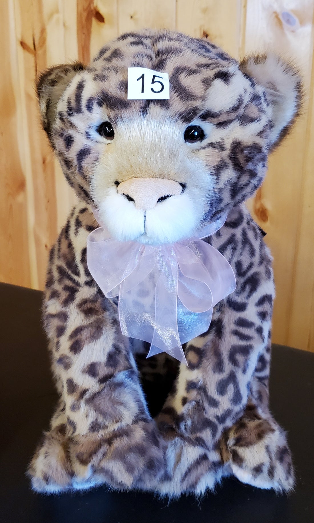 Saunter - 15" Zanzibar Leopard - Non-Jointed by Charlie Bears Bearhouse
