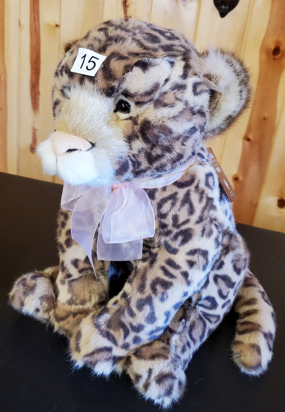 Saunter - 15" Zanzibar Leopard - Non-Jointed by Charlie Bears Bearhouse