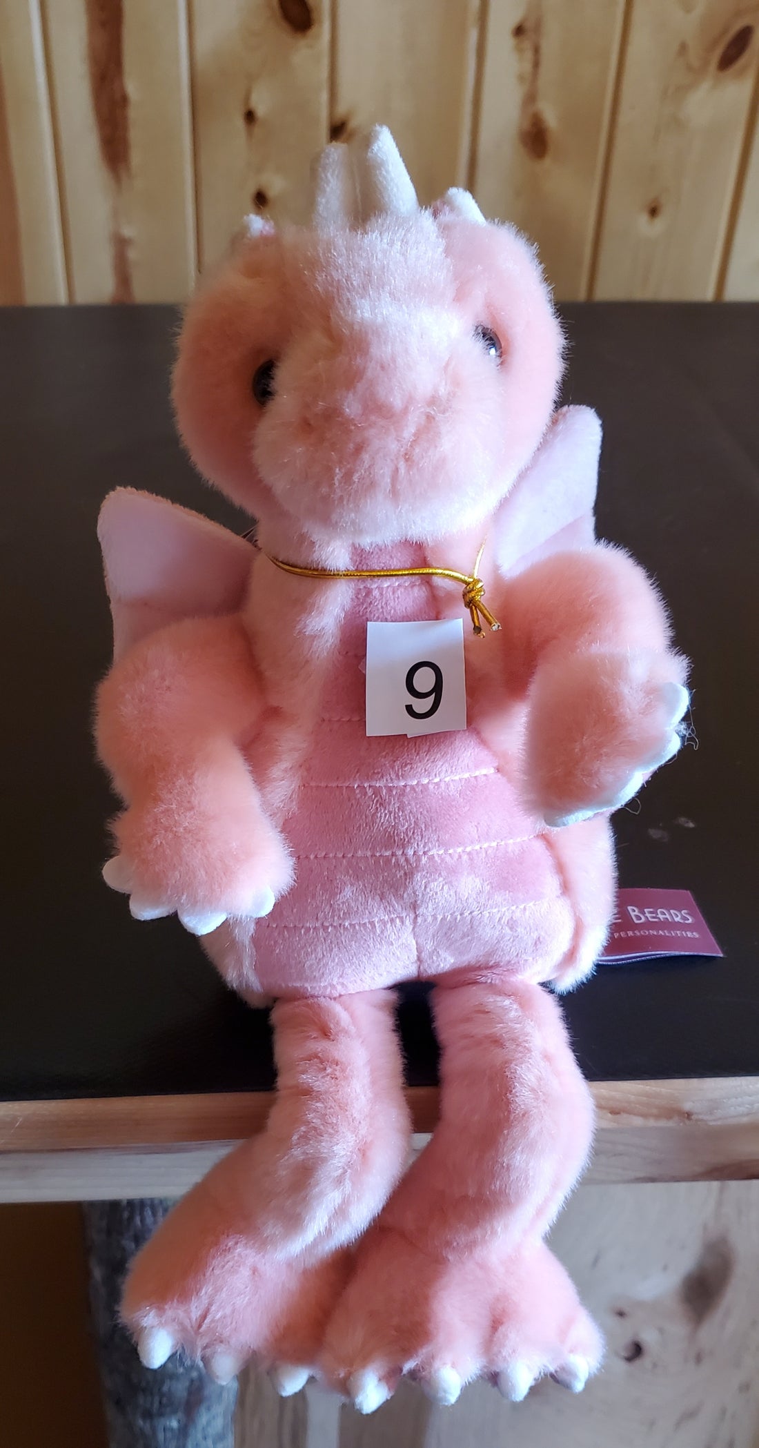 Hearts - 8"  Non-Jointed Dragon Charlie Bears' Bearhouse