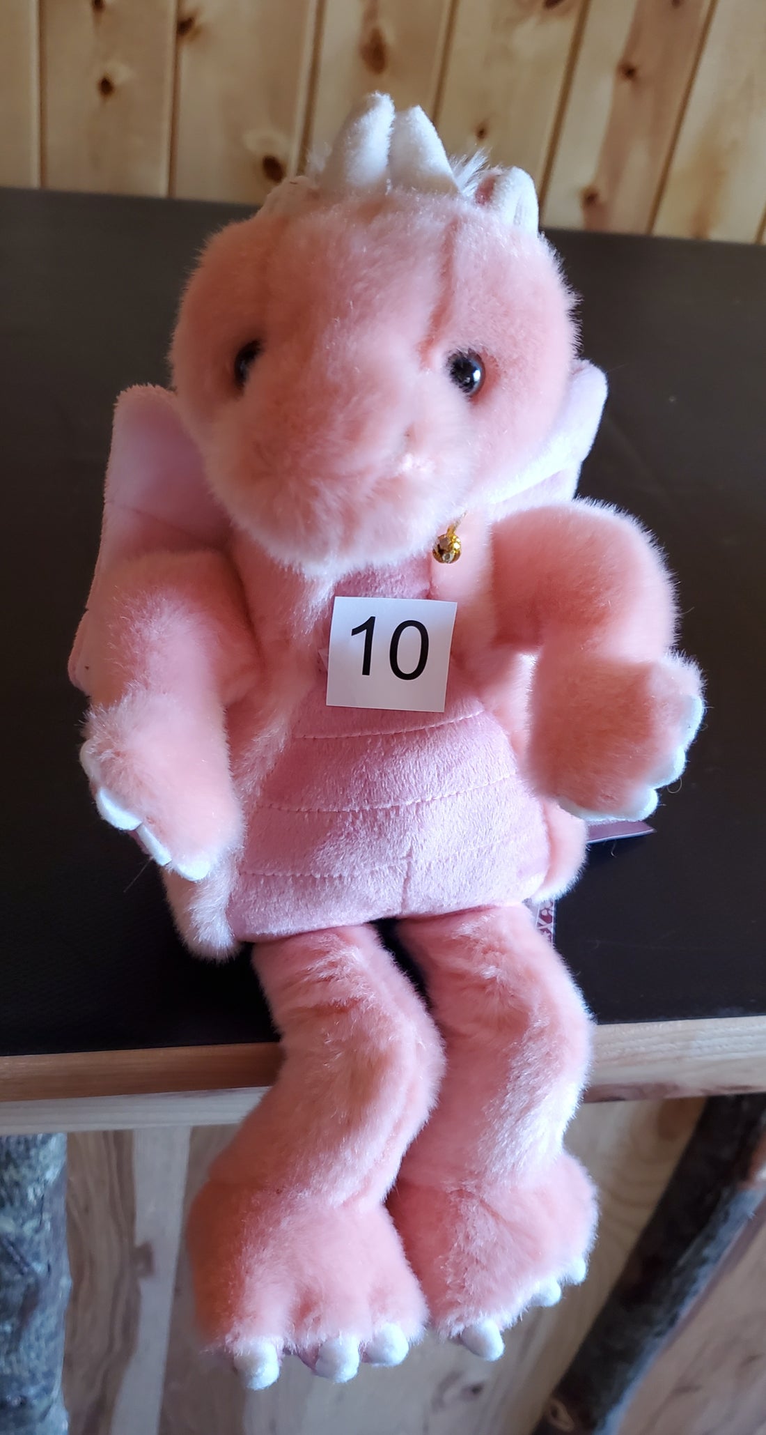 Hearts - 8"  Non-Jointed Dragon Charlie Bears' Bearhouse
