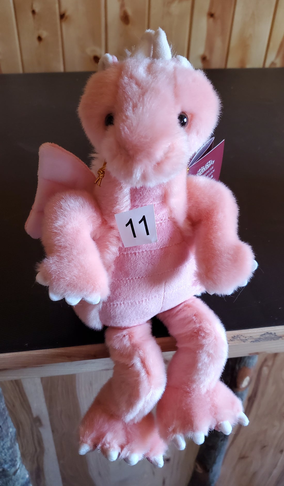 Hearts - 8"  Non-Jointed Dragon Charlie Bears' Bearhouse