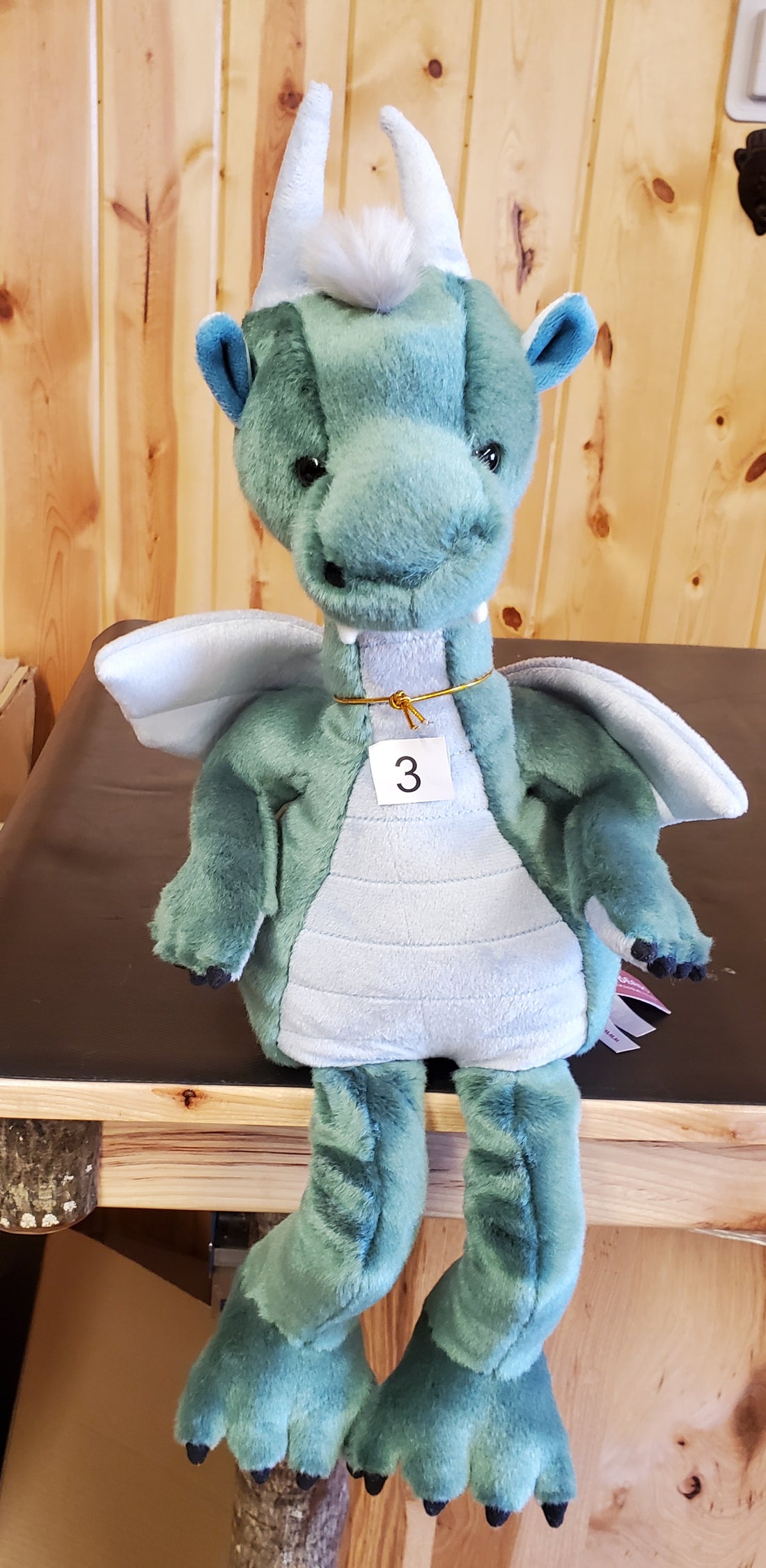 Spades - 12.5" Non-Jointed Dragon Charlie Bears' Bearhouse