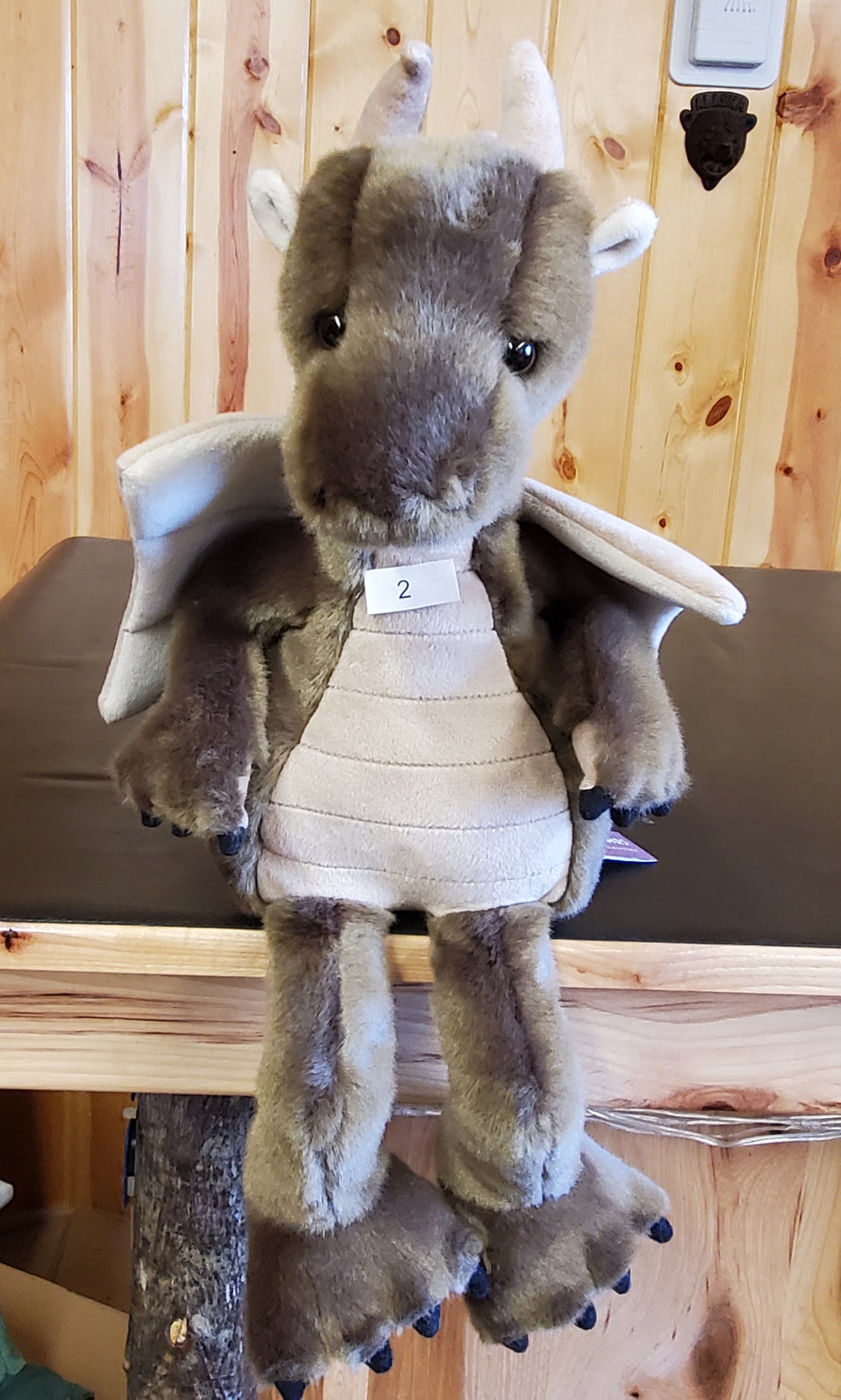 Clubs- 11" Non-Jointed Dragon Charlie Bears' Bearhouse