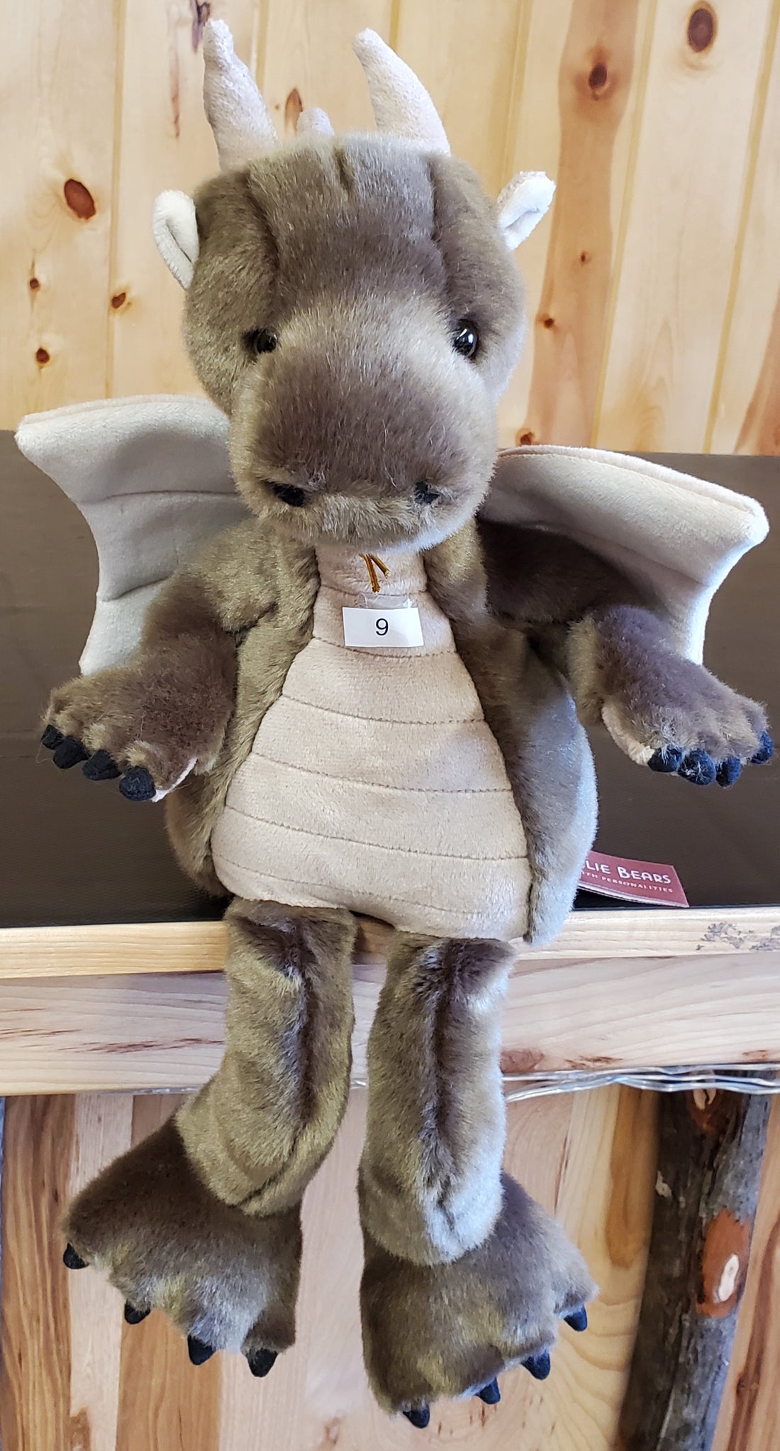 Clubs- 11" Non-Jointed Dragon Charlie Bears' Bearhouse