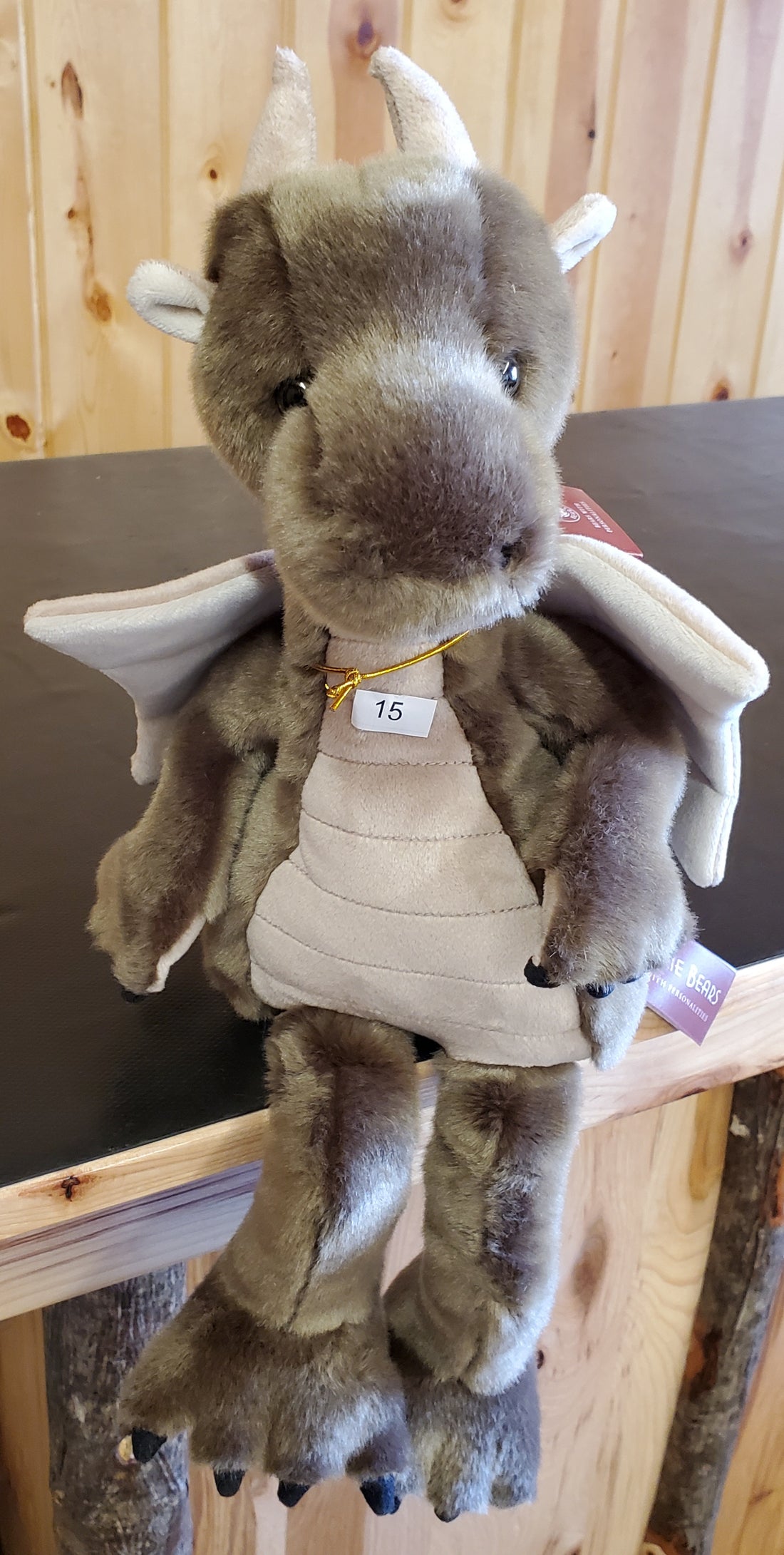 Clubs- 11" Non-Jointed Dragon Charlie Bears' Bearhouse