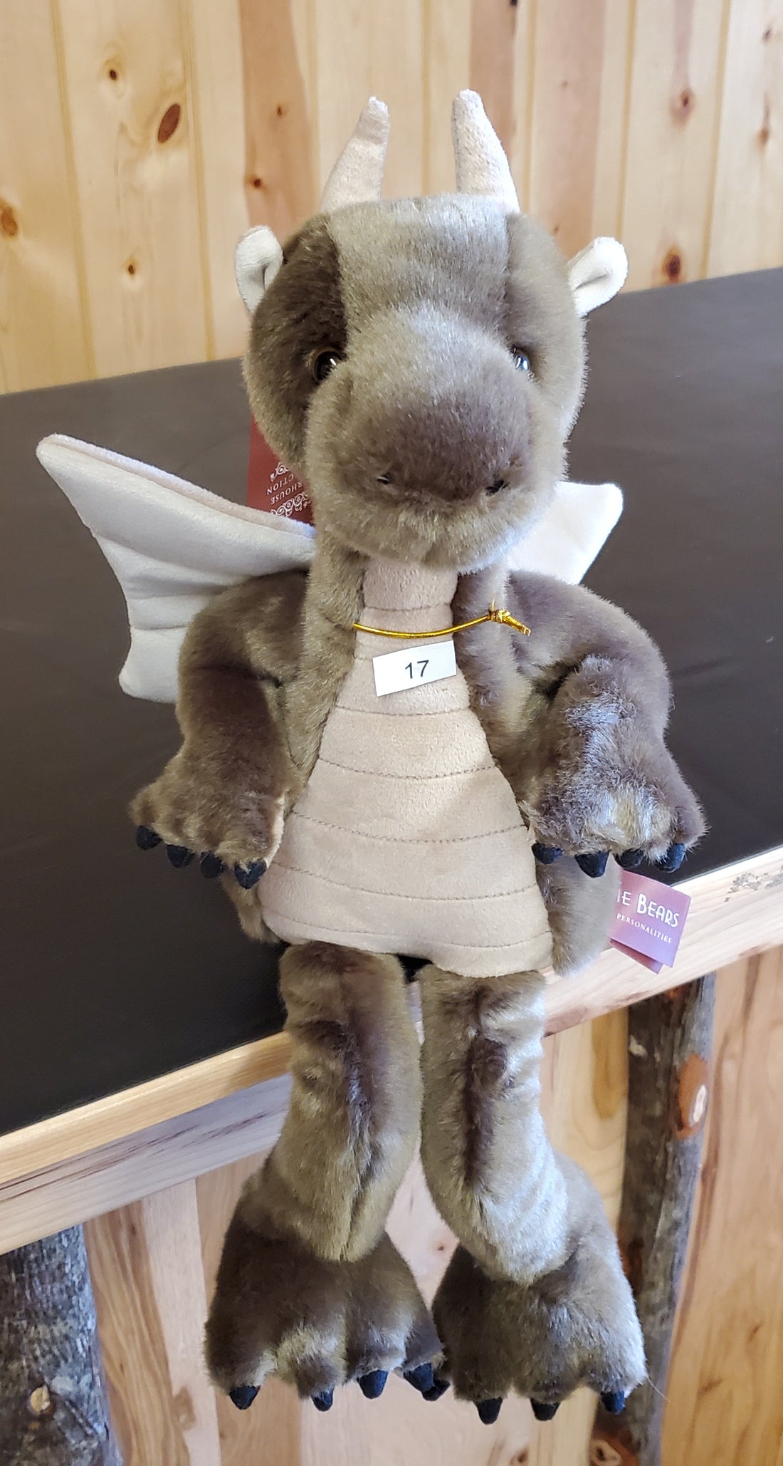 Clubs- 11" Non-Jointed Dragon Charlie Bears' Bearhouse
