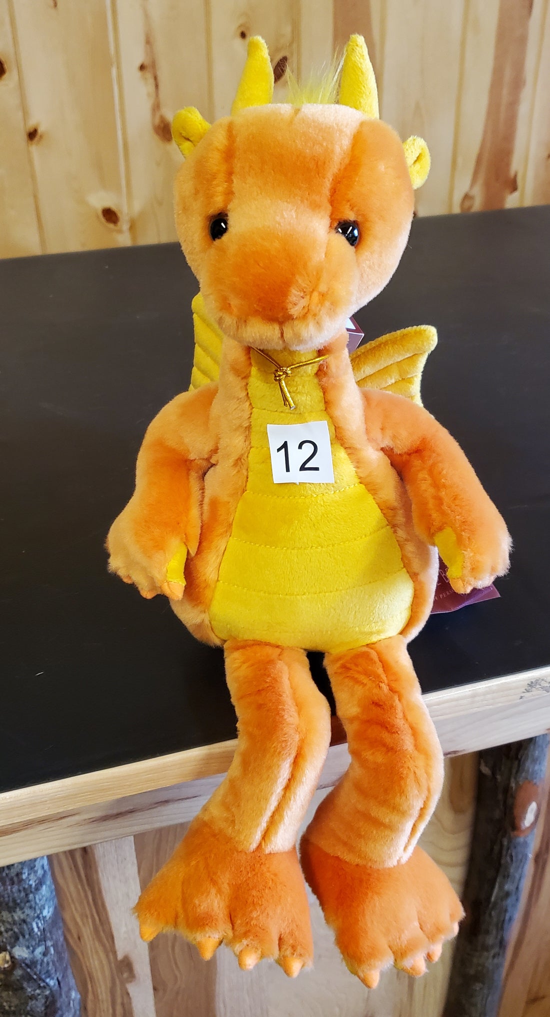 Diamonds - 10" Non-Jointed Dragon Charlie Bears' Bearhouse