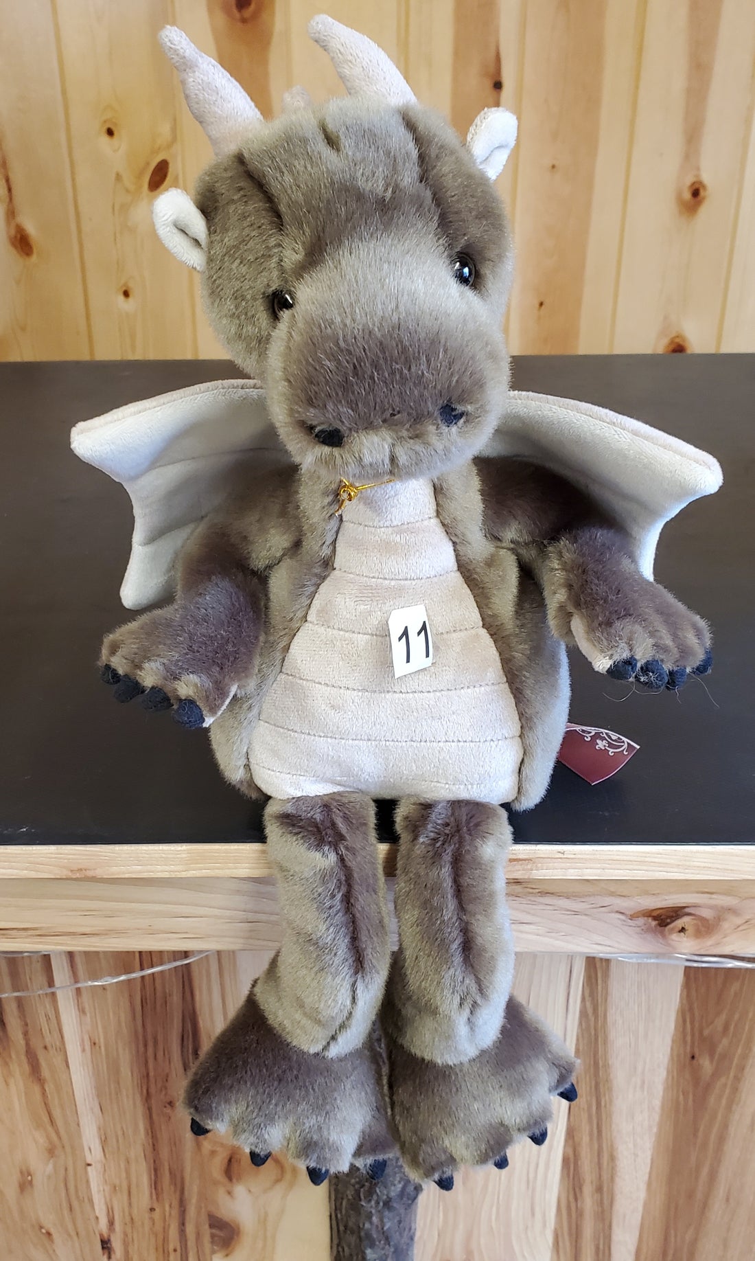 Clubs- 11" Non-Jointed Dragon Charlie Bears' Bearhouse
