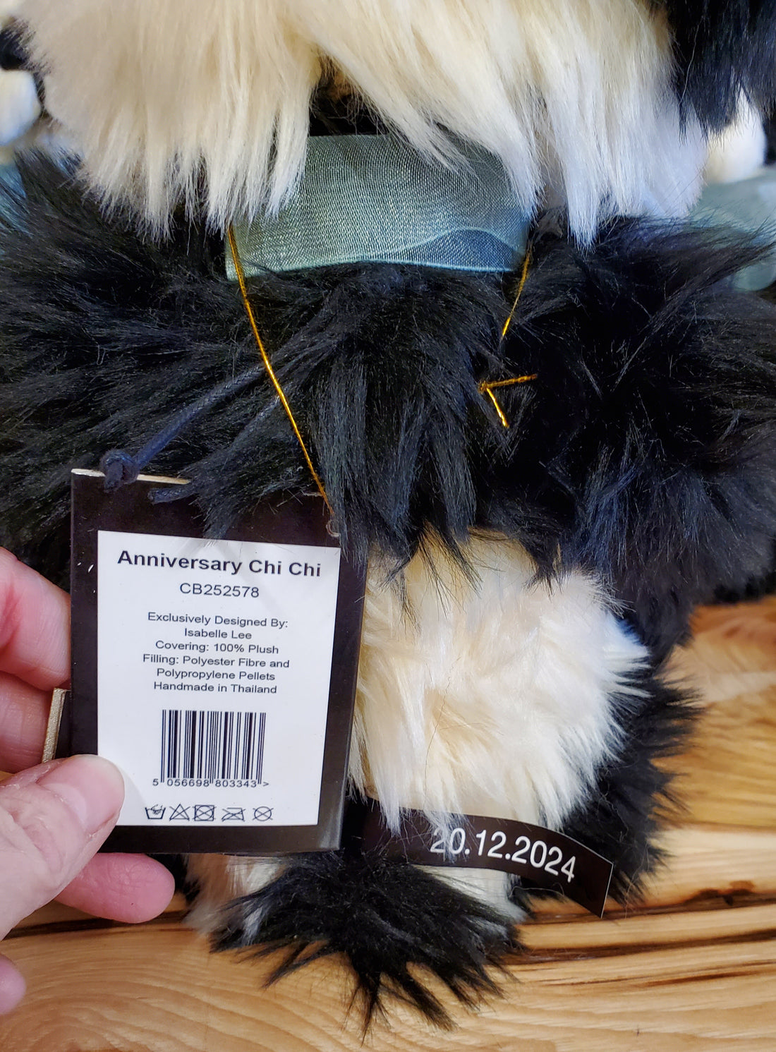 Anniversary Chi Chi - 12" Plush Panda by Charlie Bears