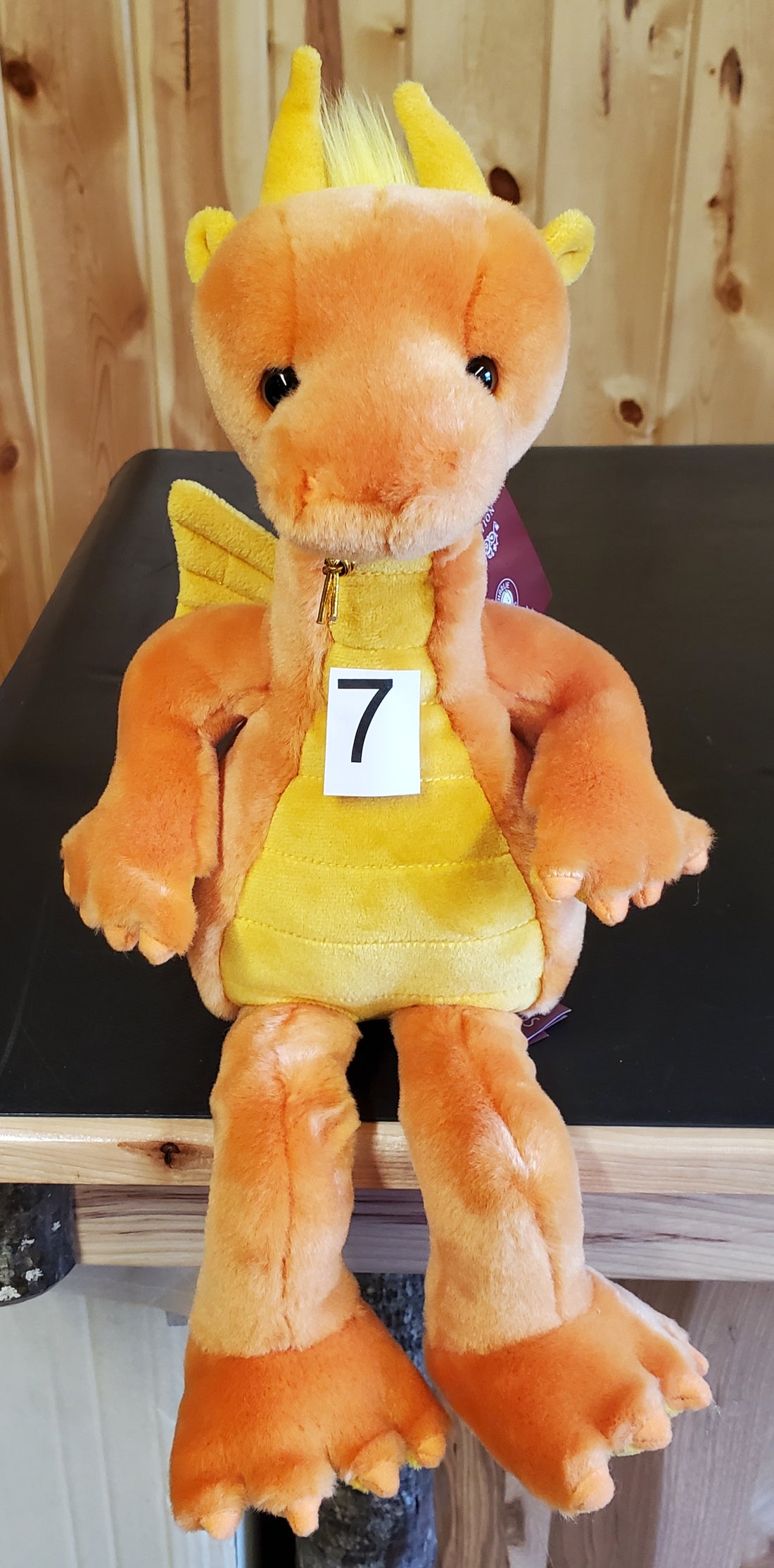 Diamonds - 10" Non-Jointed Dragon Charlie Bears' Bearhouse