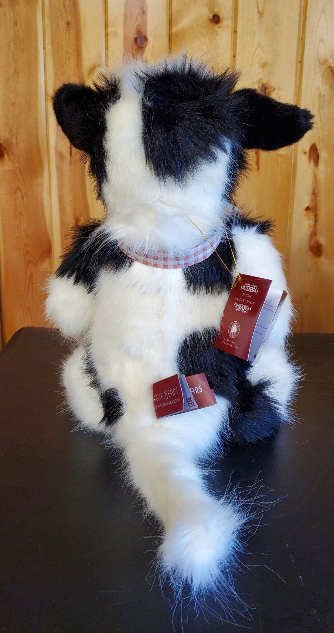 Milkshake - 18" 5-Way Jointed Cow by Charlie Bears