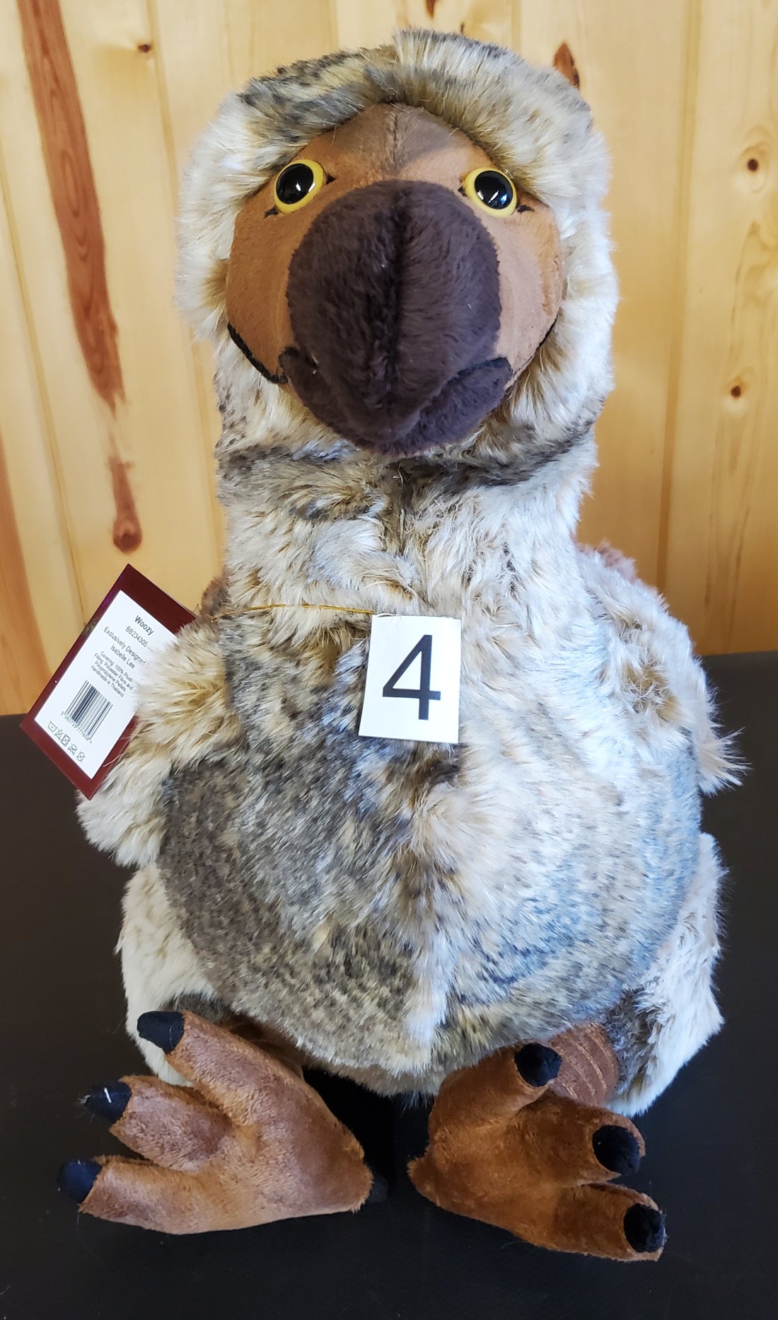 Woozy, 11" Tall, Non-Jointed Dodo Bird by Charlie Bears, Safe for 18 months and up!