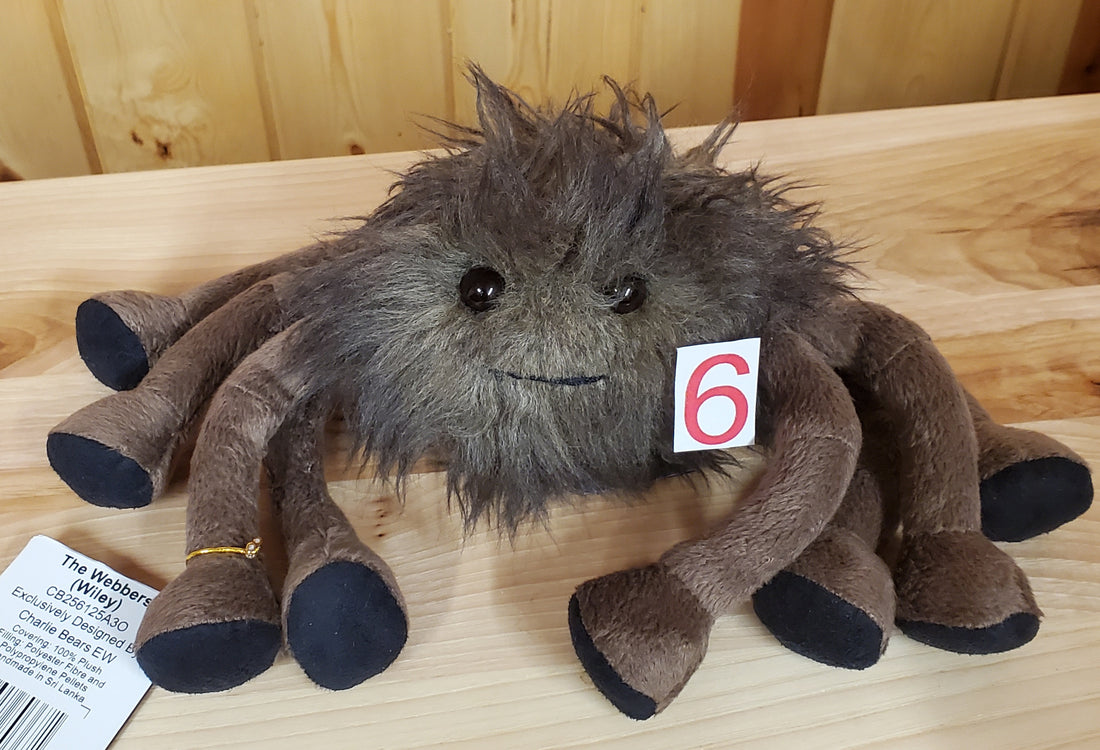 Wiley - 5" Daddy Webber Spider by Charlie Bears