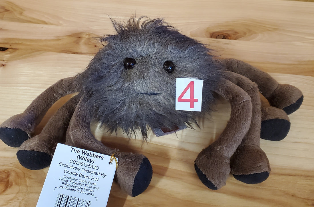 Wiley - 5" Daddy Webber Spider by Charlie Bears