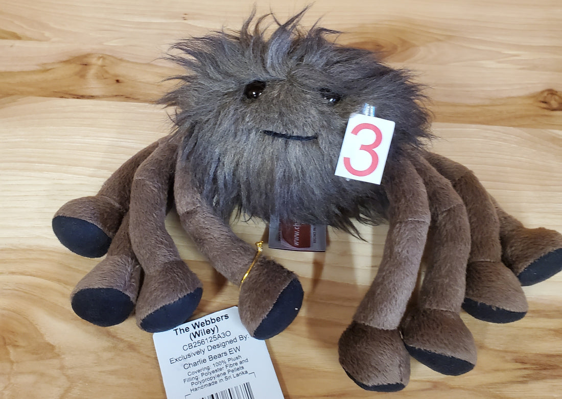 Wiley - 5" Daddy Webber Spider by Charlie Bears