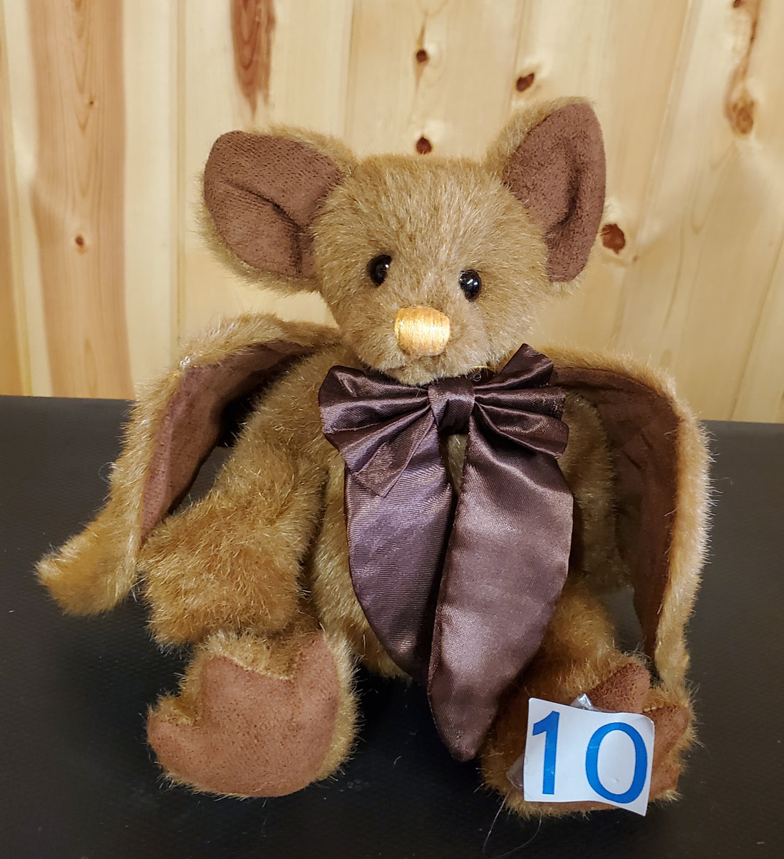 Pippy Strell - 9" Brown, Gothic Bat by Charlie Bears