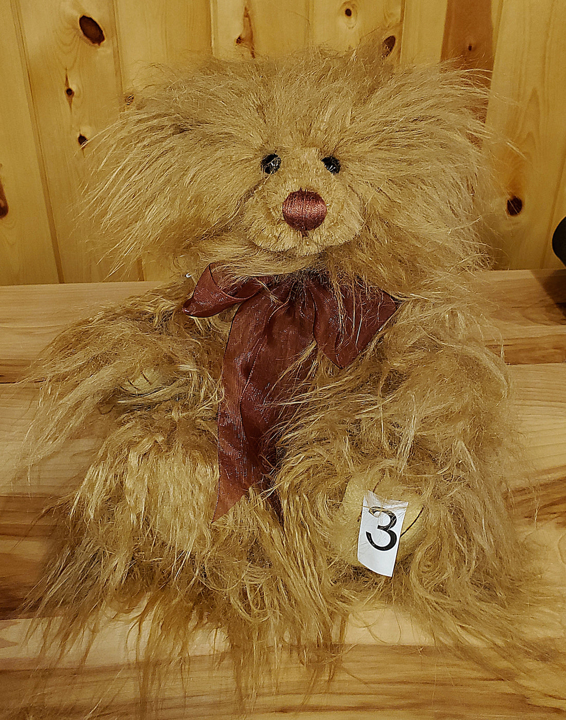 Tator Tot - 12" Long-Haired, Golden Plush by Charlie Bears