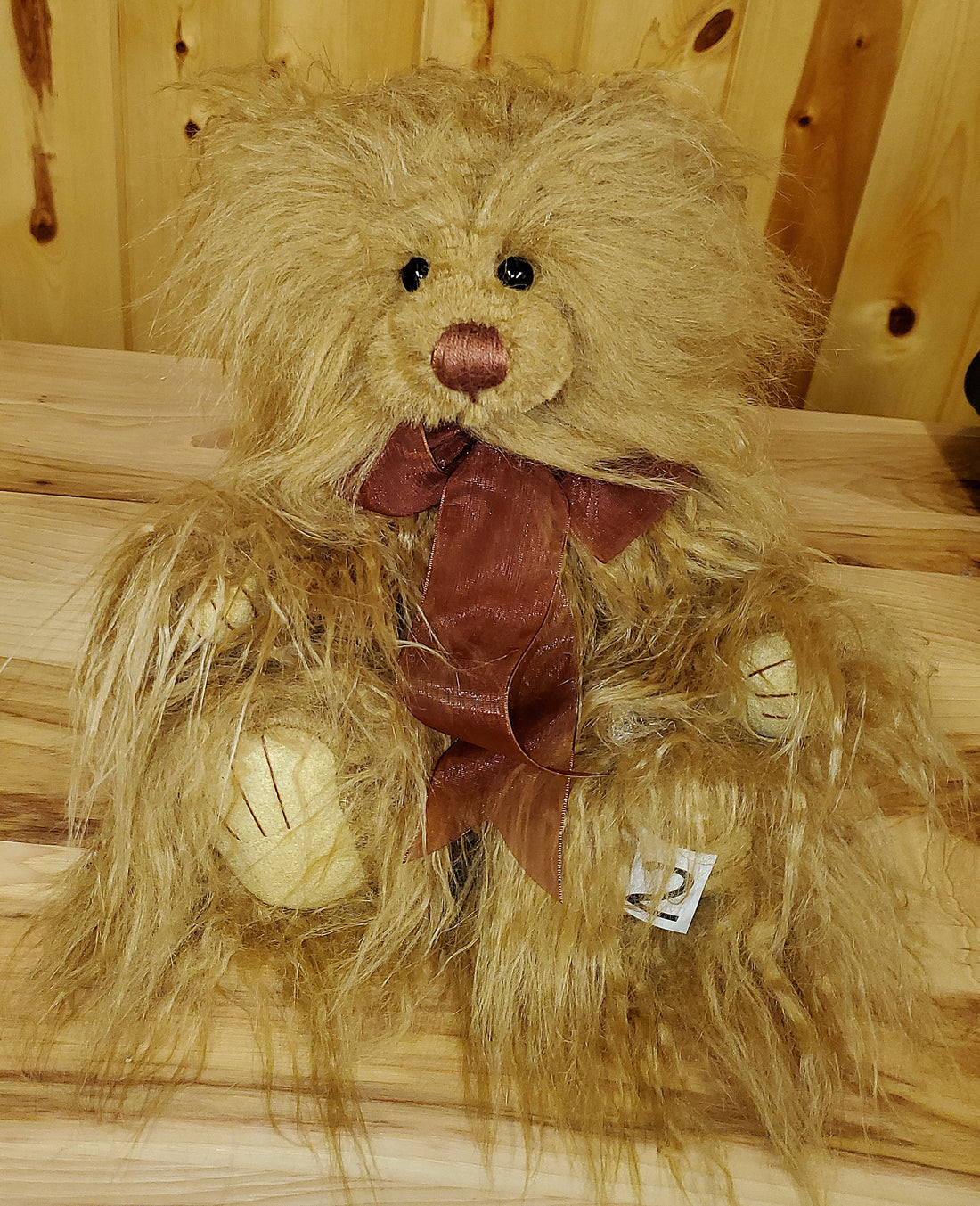 Tator Tot - 12" Long-Haired, Golden Plush by Charlie Bears