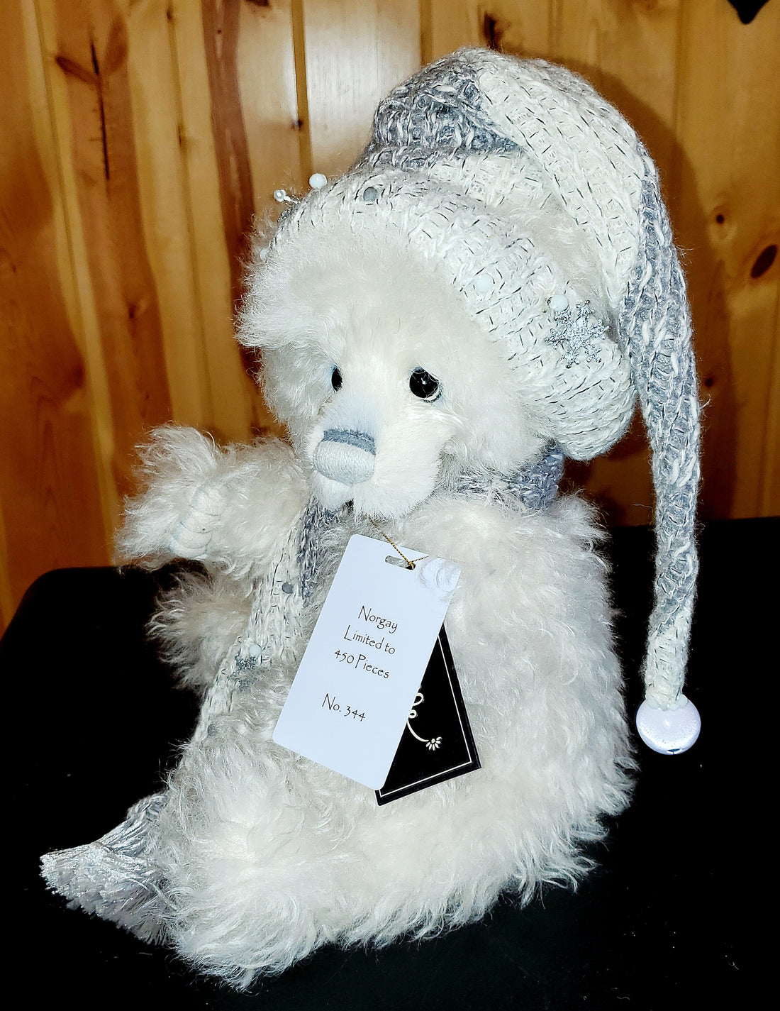 Norgay - 15.5" White Mohair by Charlie Bears' Isabelle Collection - 450 Pieces Made!