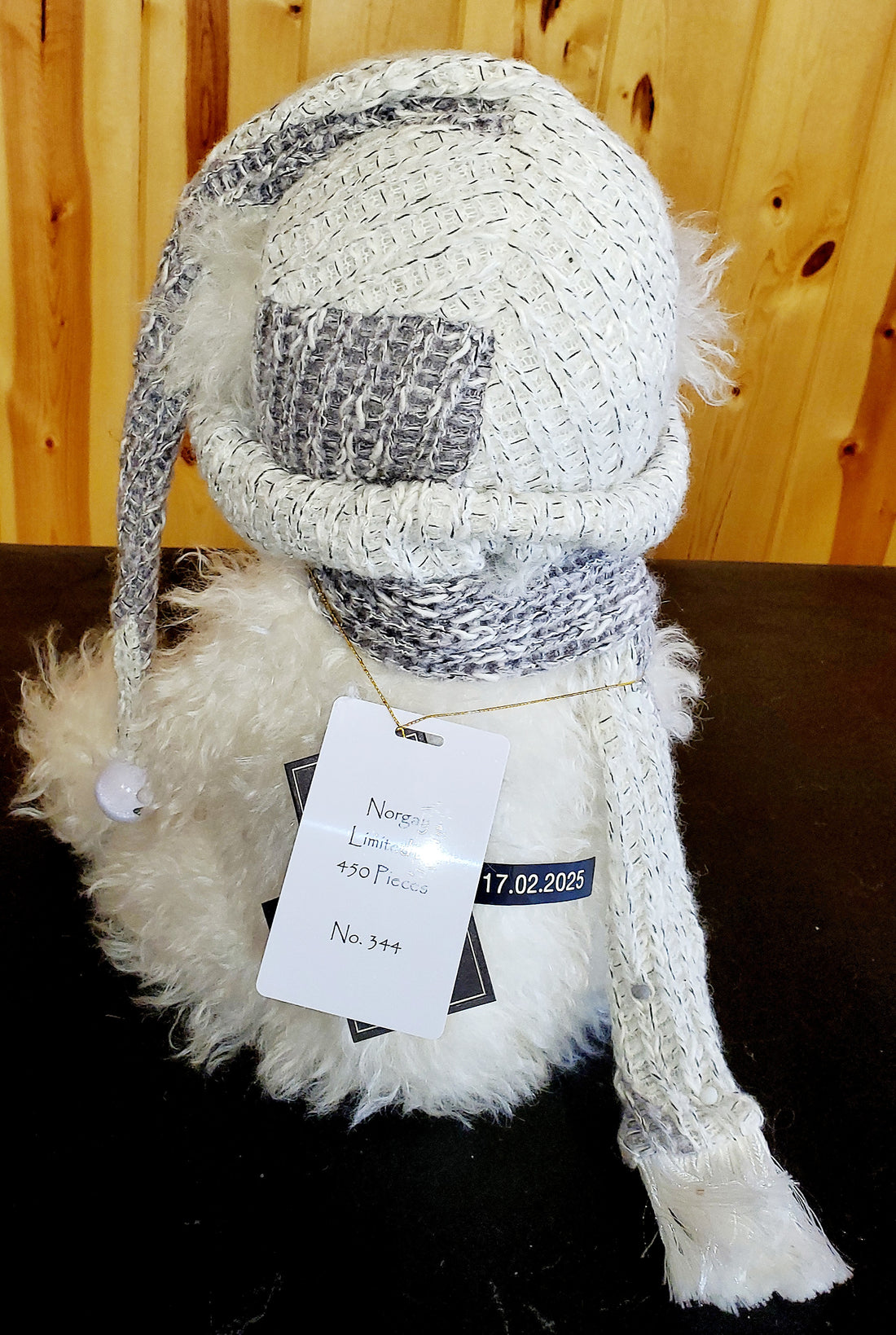 Norgay - 15.5" White Mohair by Charlie Bears' Isabelle Collection - 450 Pieces Made!