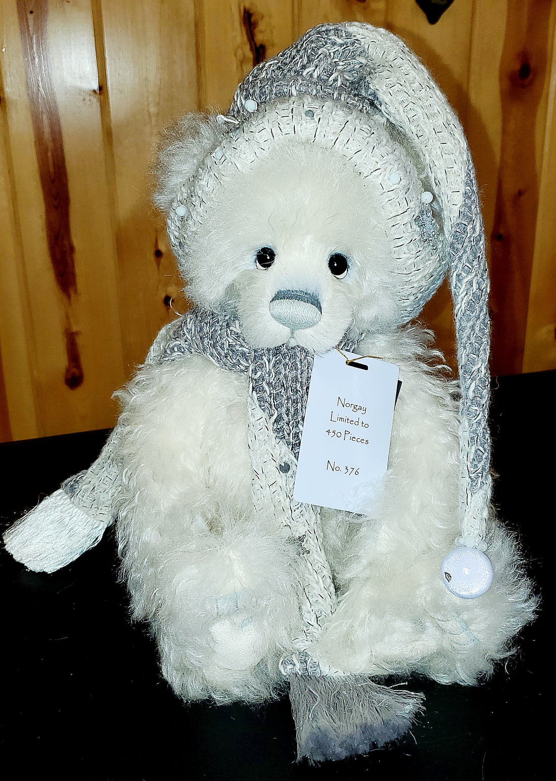 Norgay - 15.5" White Mohair by Charlie Bears' Isabelle Collection - 450 Pieces Made!