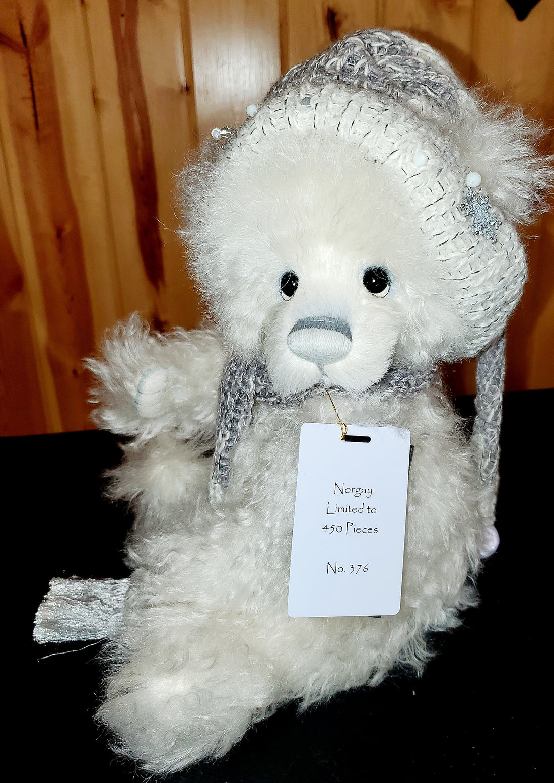 Norgay - 15.5" White Mohair by Charlie Bears' Isabelle Collection - 450 Pieces Made!