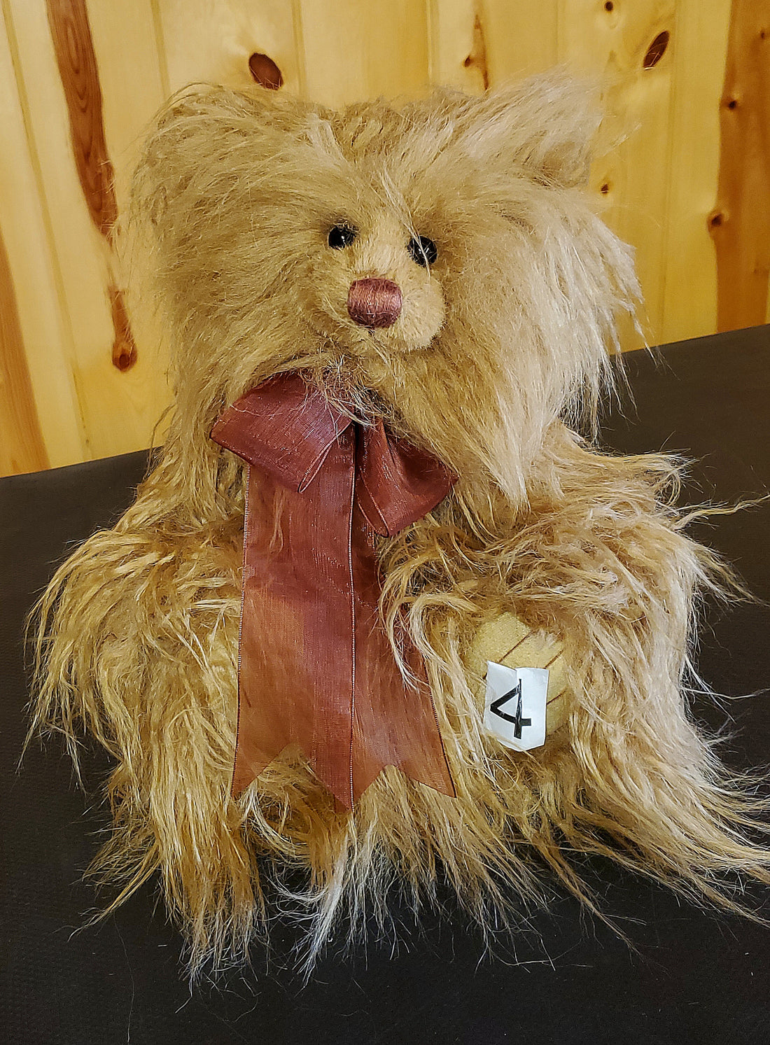 Tator Tot - 12" Long-Haired, Golden Plush by Charlie Bears