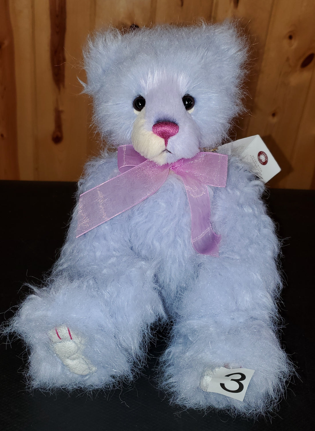 Natalia - 13.5" Pale Lavender Woolly-Feel Plush by Charlie Bears