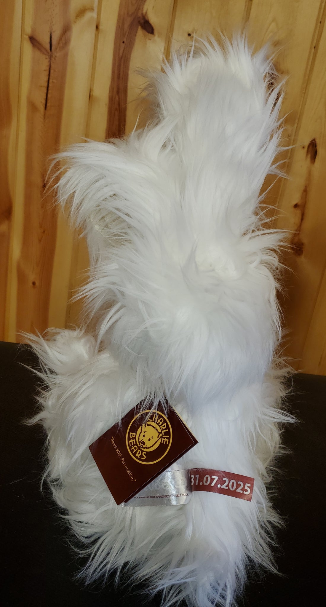 Nikini - 15' White Bunny Rabbit w/Bendable Ears - by Charlie Bears