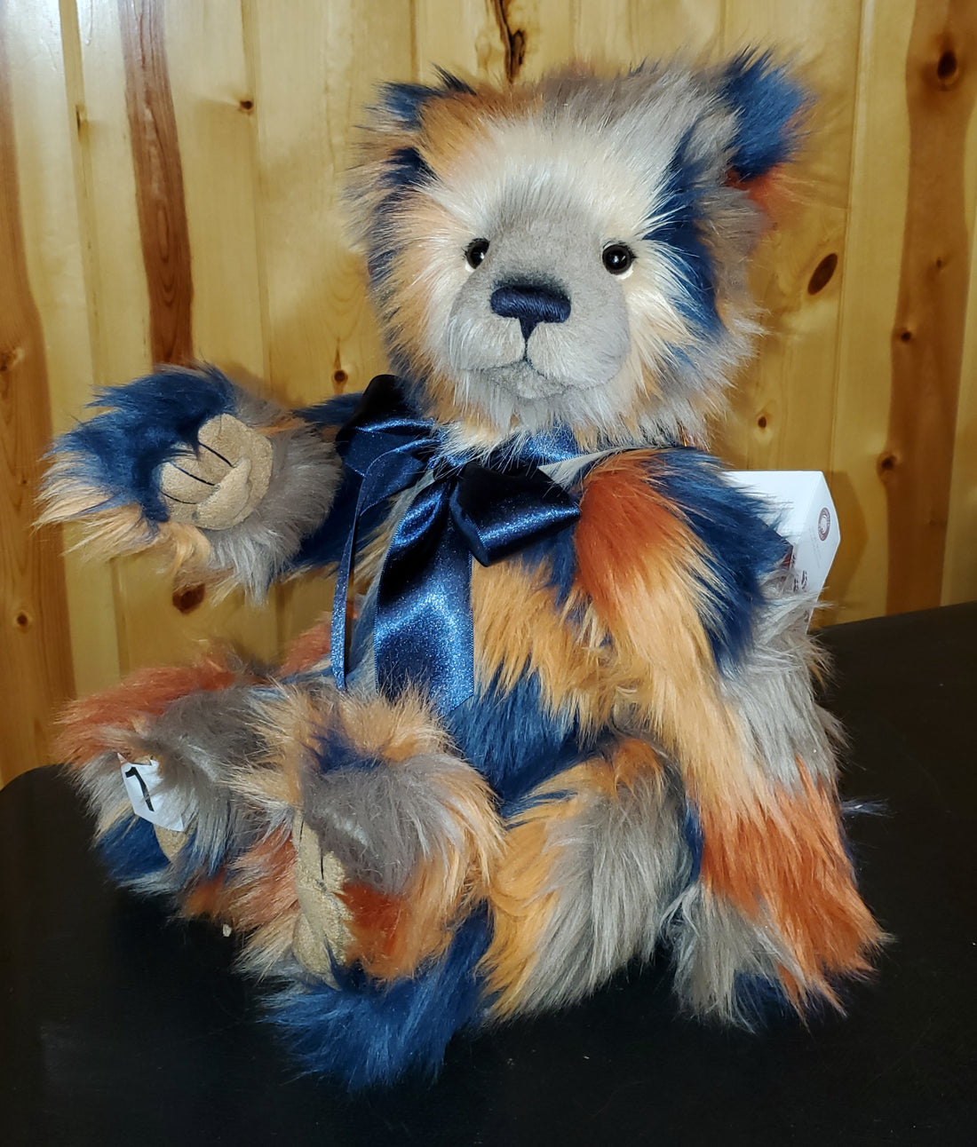 Wilkinson - 17.5" Sturdy Blue and Rust Plush by Charlie Bears