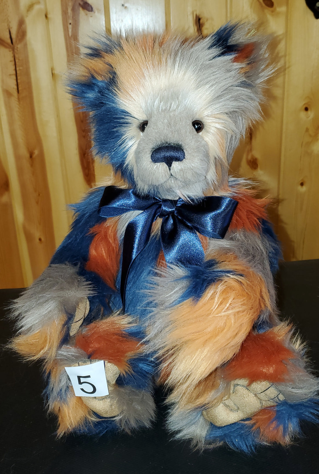Wilkinson - 17.5" Sturdy Blue and Rust Plush by Charlie Bears