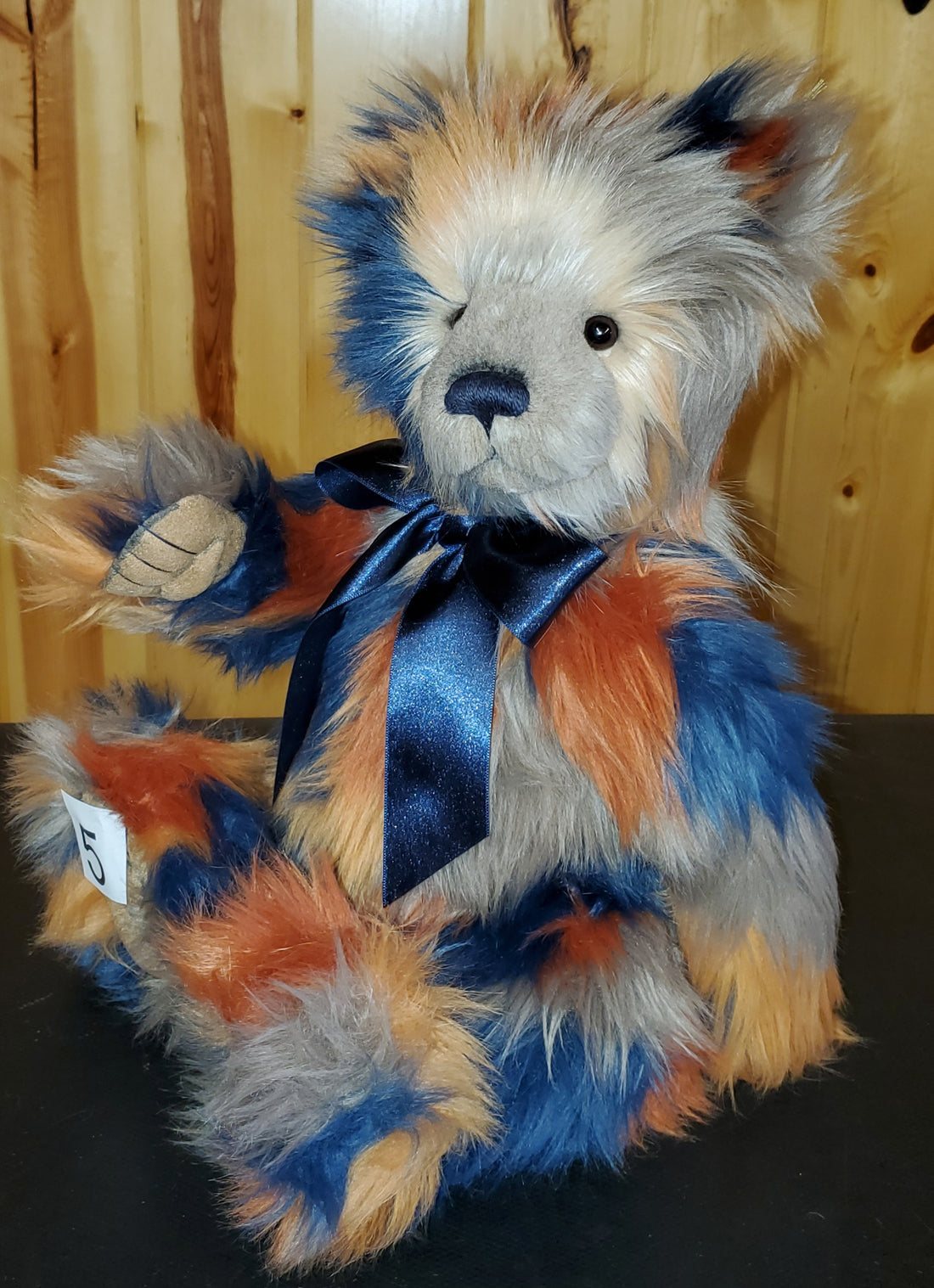 Wilkinson - 17.5" Sturdy Blue and Rust Plush by Charlie Bears