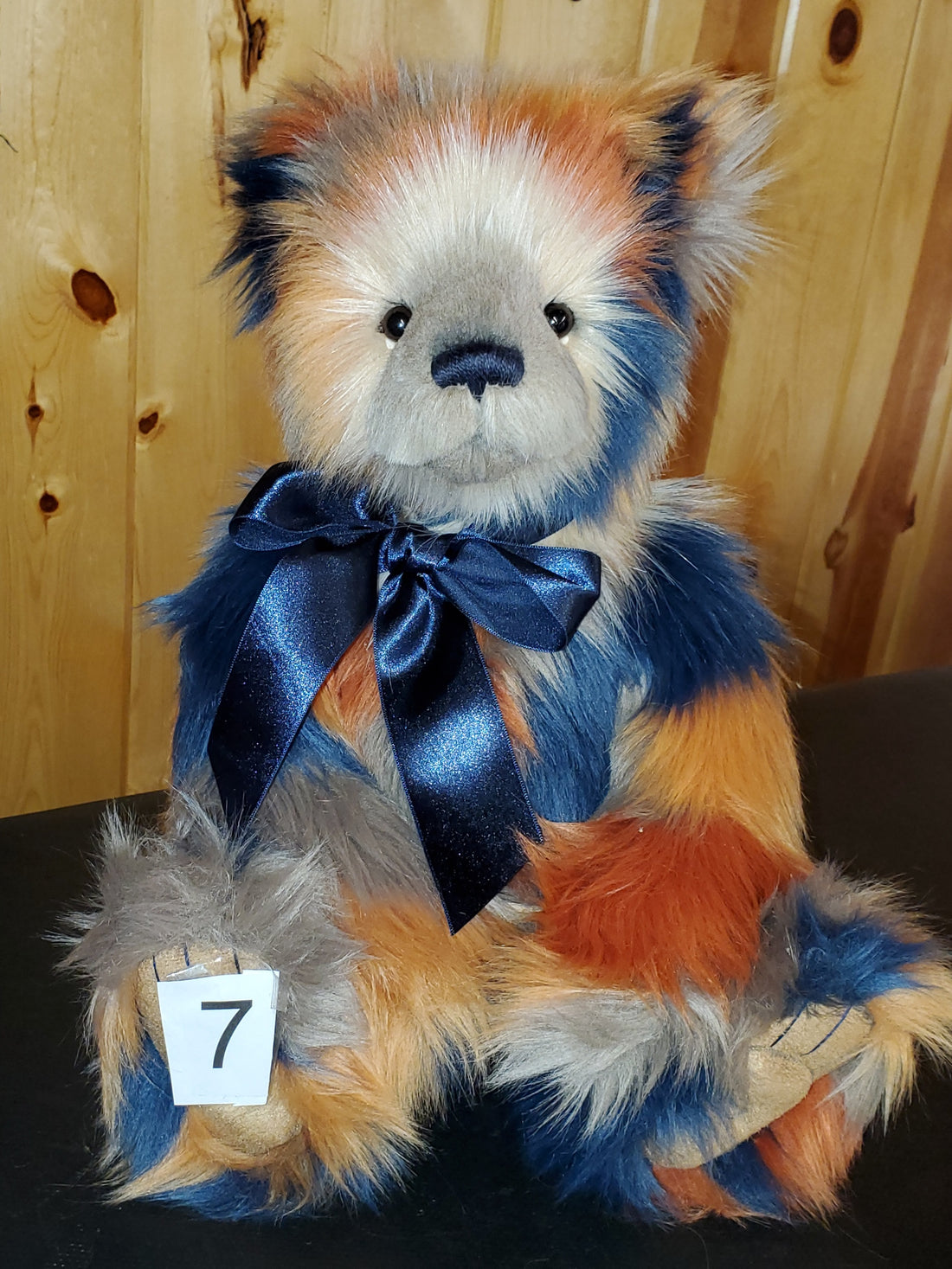 Wilkinson - 17.5" Sturdy Blue and Rust Plush by Charlie Bears
