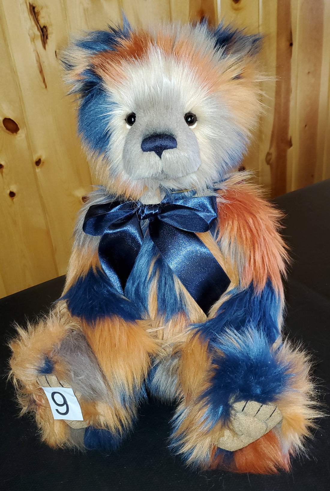 Wilkinson - 17.5" Sturdy Blue and Rust Plush by Charlie Bears