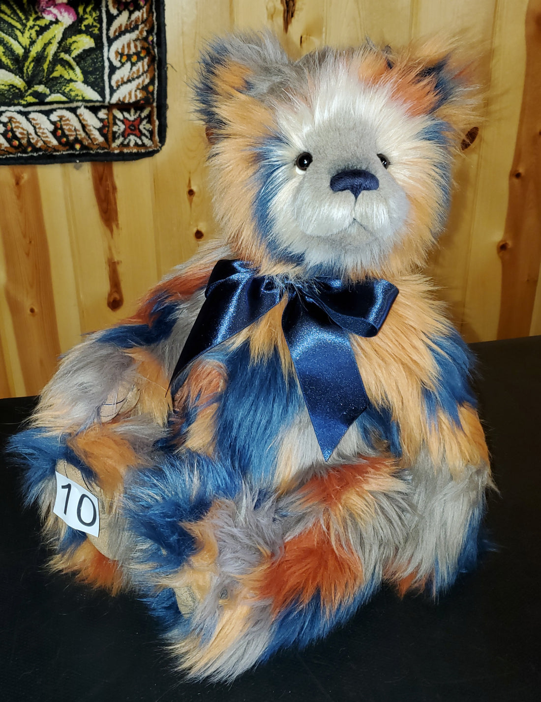 Wilkinson - 17.5" Sturdy Blue and Rust Plush by Charlie Bears