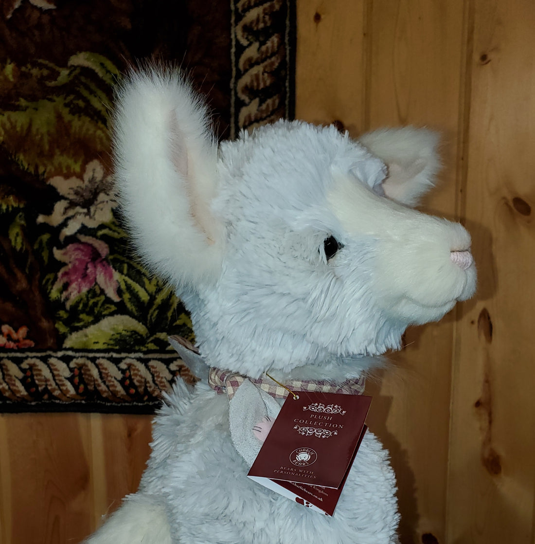 Ramsey - 18" Jointed Pale Grey Goat - by Charlie Bears