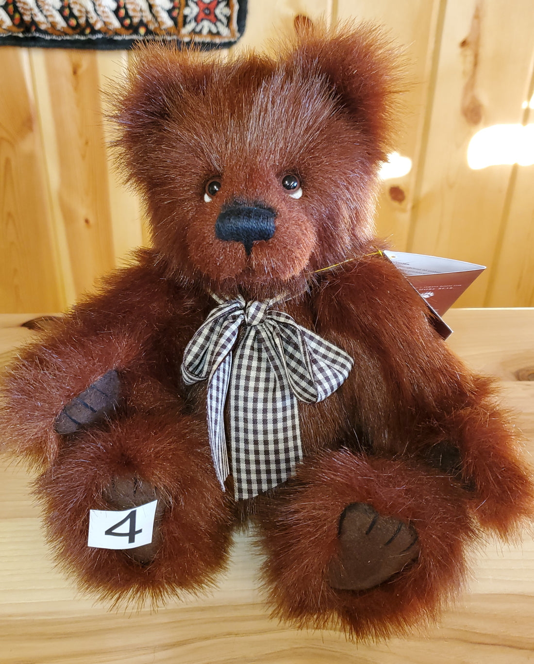 Thompson - 12" Brown Plush Cuddle Time Exclusive by Charlie Bears