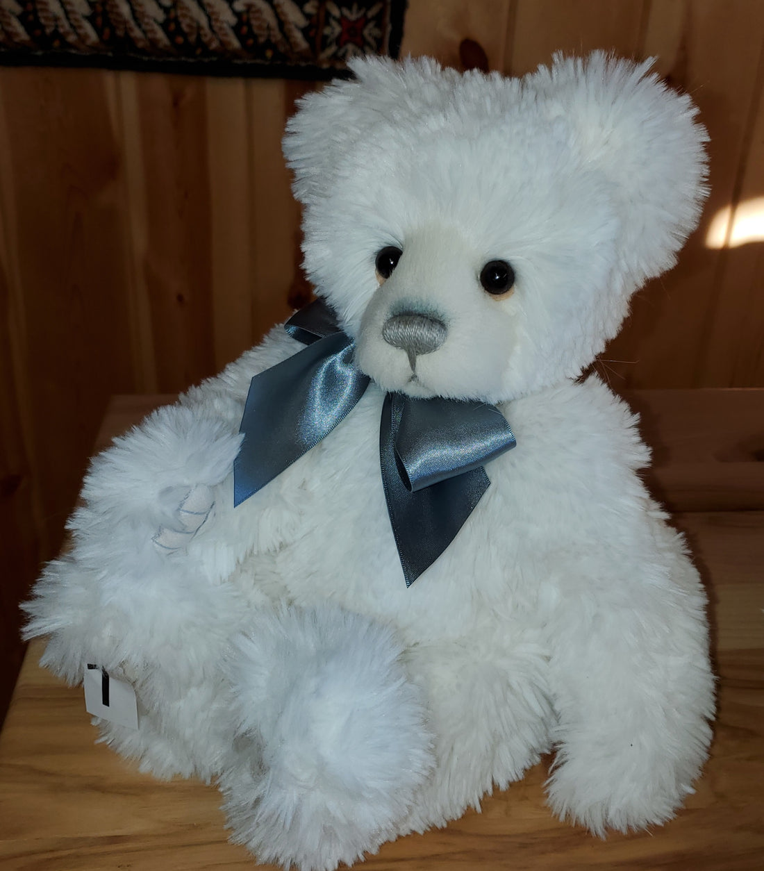 Maja - 13.5" Fluffy, White Plush by Charlie Bears