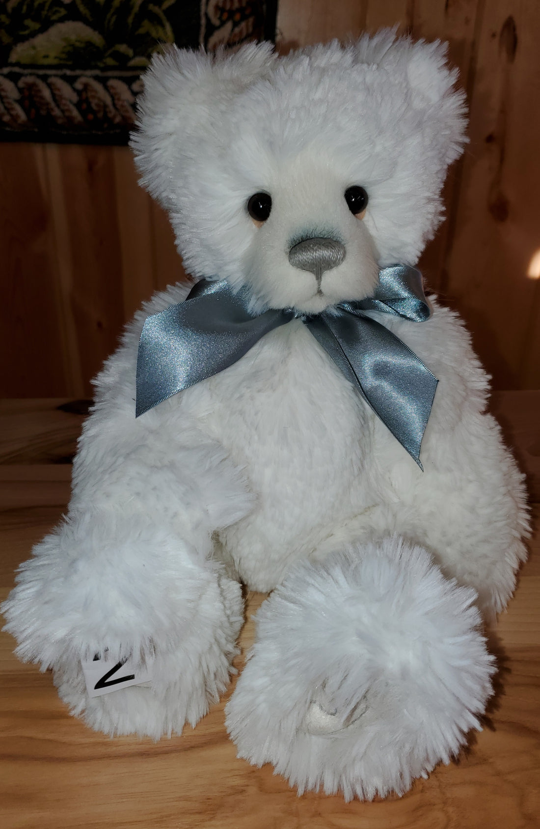Maja - 13.5" Fluffy, White Plush by Charlie Bears