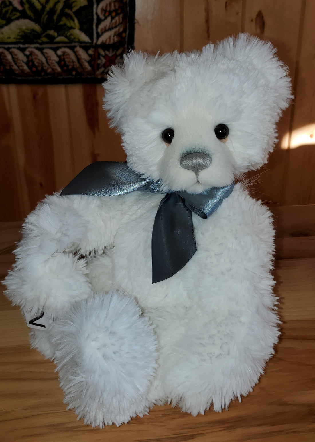 Maja - 13.5" Fluffy, White Plush by Charlie Bears