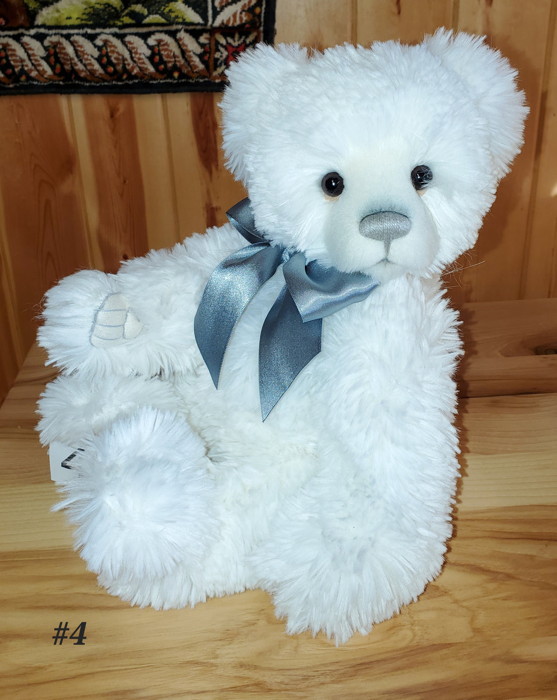 Maja - 13.5" Fluffy, White Plush by Charlie Bears