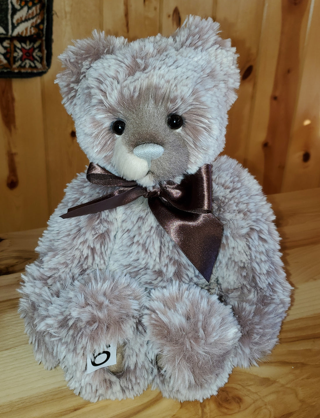 Oryn - 13.5" Fluffy Cream-Tipped Brown Plush by Charlie Bears