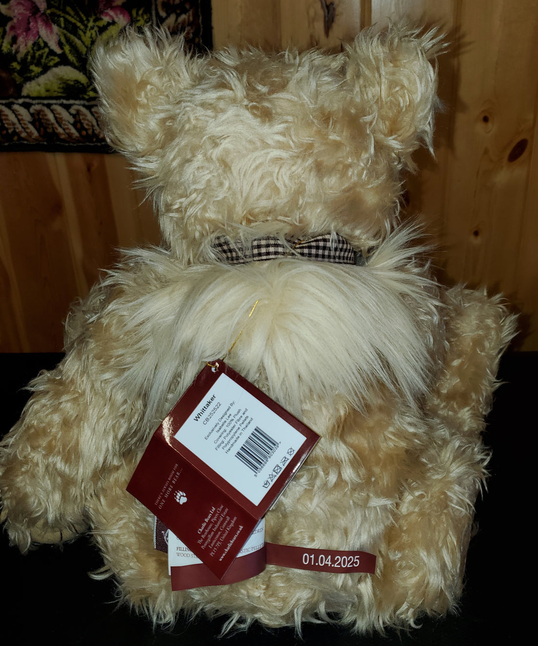 Whittaker - 19" Curly Blonde Plush by Charlie Bears