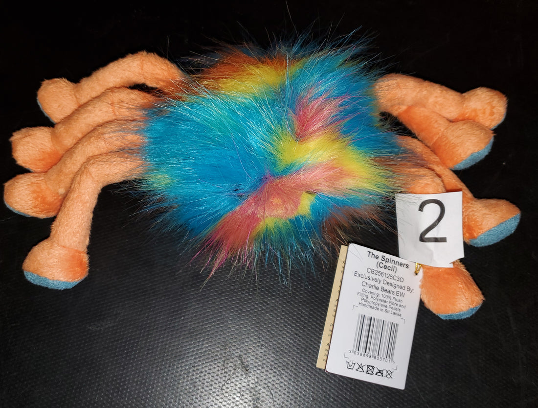 Cecil - 5" Daddy Spider from Charlie Bears' the Spinners