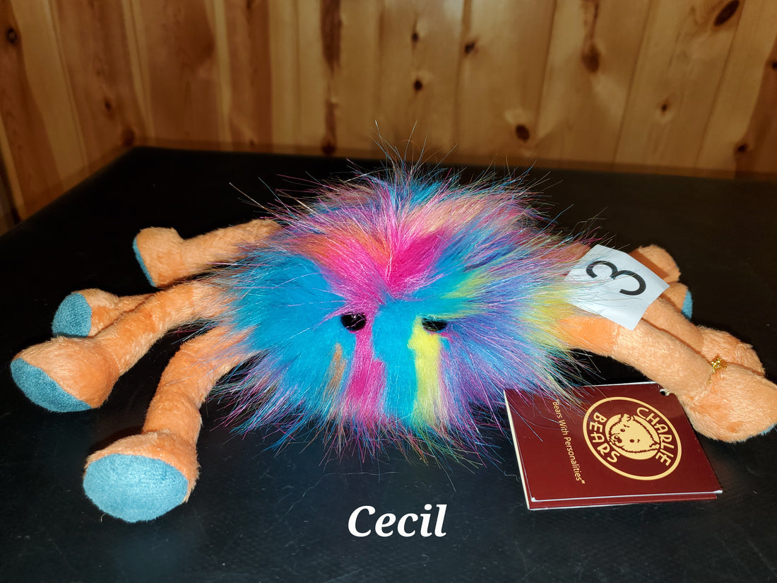 Cecil - 5" Daddy Spider from Charlie Bears' the Spinners