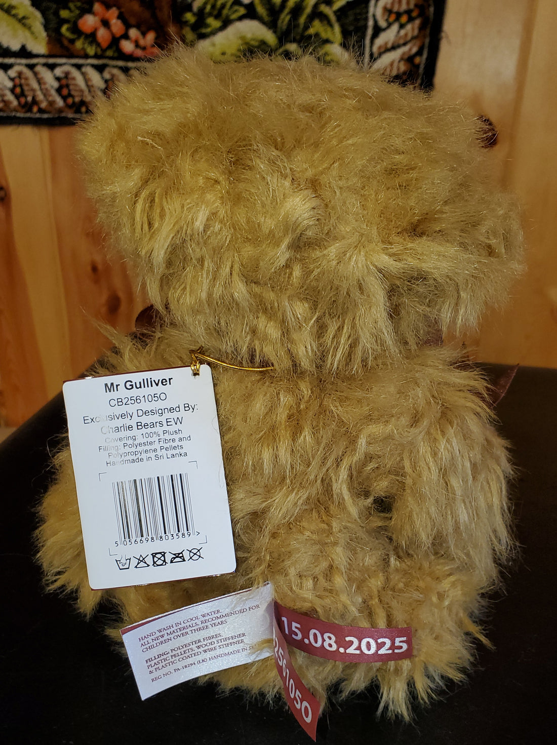 Mr. Gulliver - 11"- Gold Plush by Charlie Bears