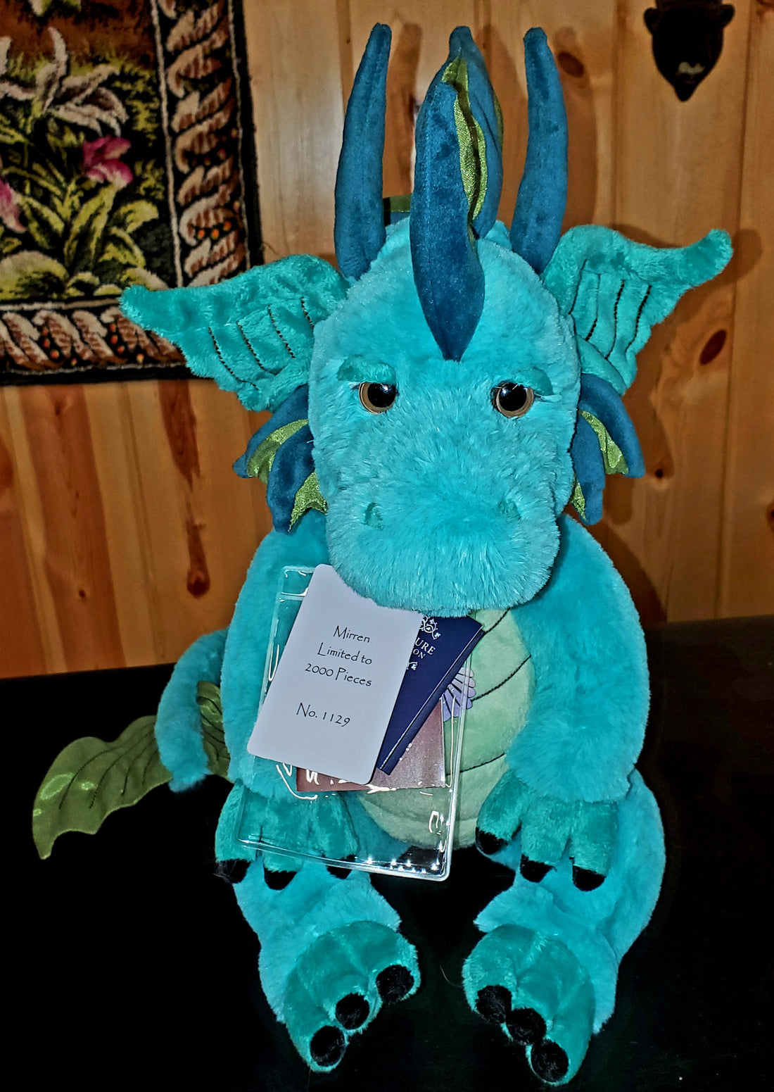 Mirren - 17" Water Dragon - from Charlie Bears Signature Collection