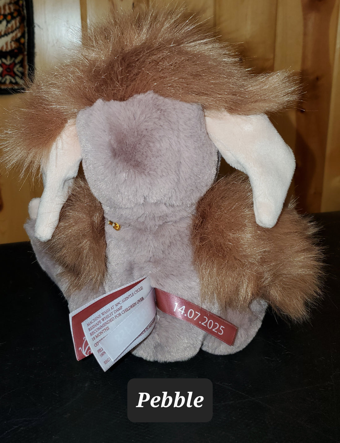 Pebble - 8"Soft Huggable Ogre by Charlie Bears Ogres and Giants  - Safe for 18 months and up!