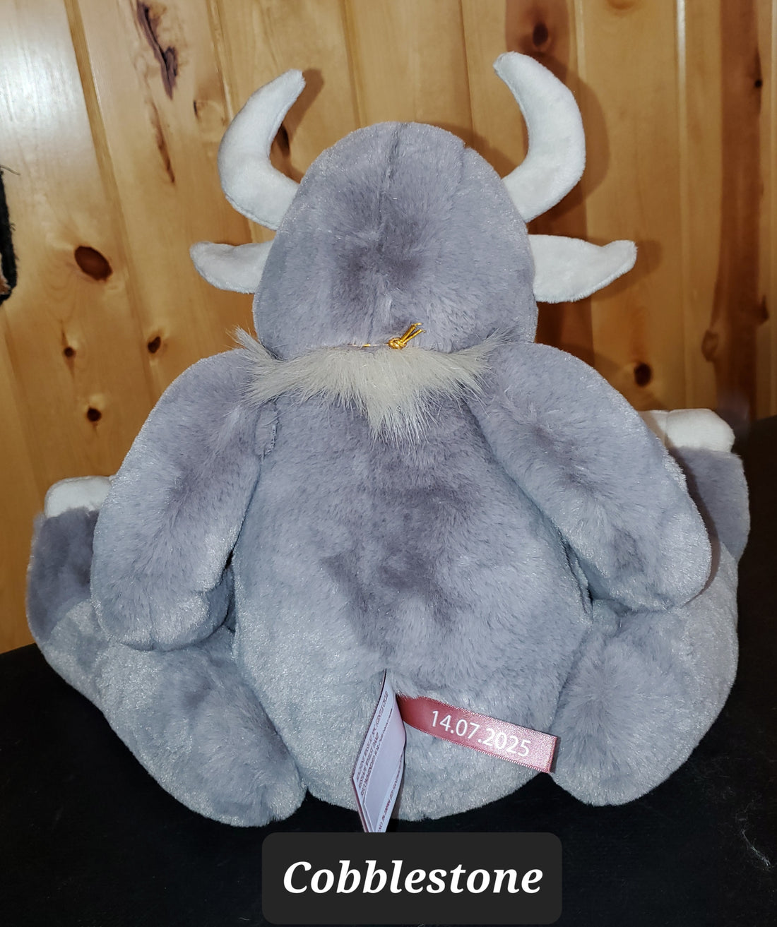 Cobblestone - 11" Soft Huggable Giant - Ogres and Giants by Charlie Bears Safe for 18 months and up!